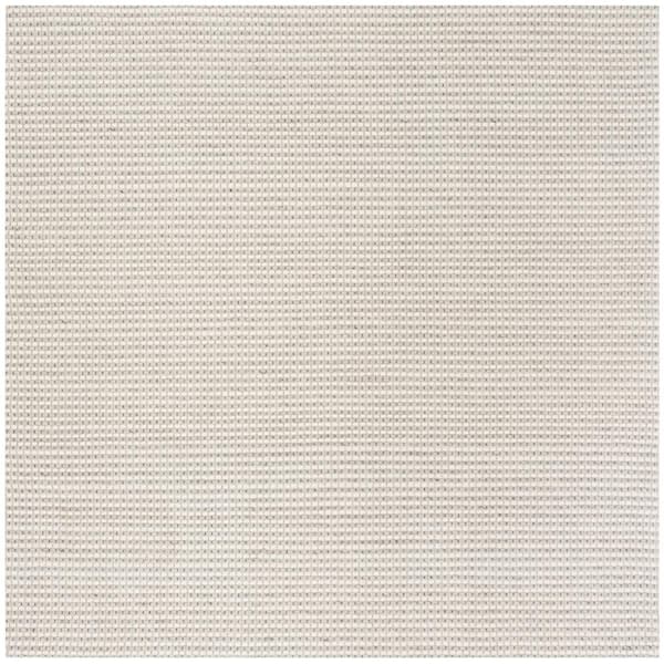 SAFAVIEH Natura Silver/Ivory 8 ft. x 8 ft. Striped Solid Color Gradient Square Area Rug