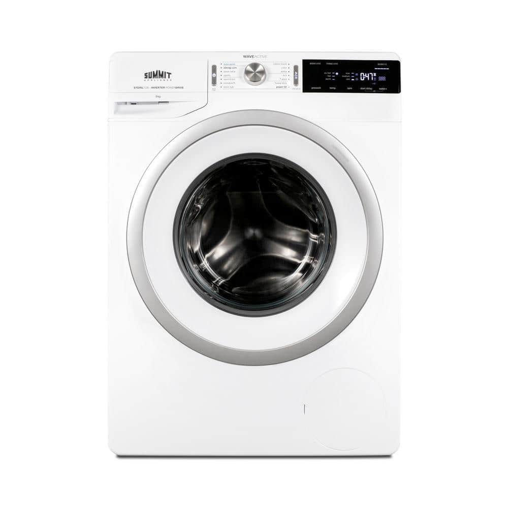 Summit 6.18 Cu. Ft. White Electric Stackable Washer Dryer Set