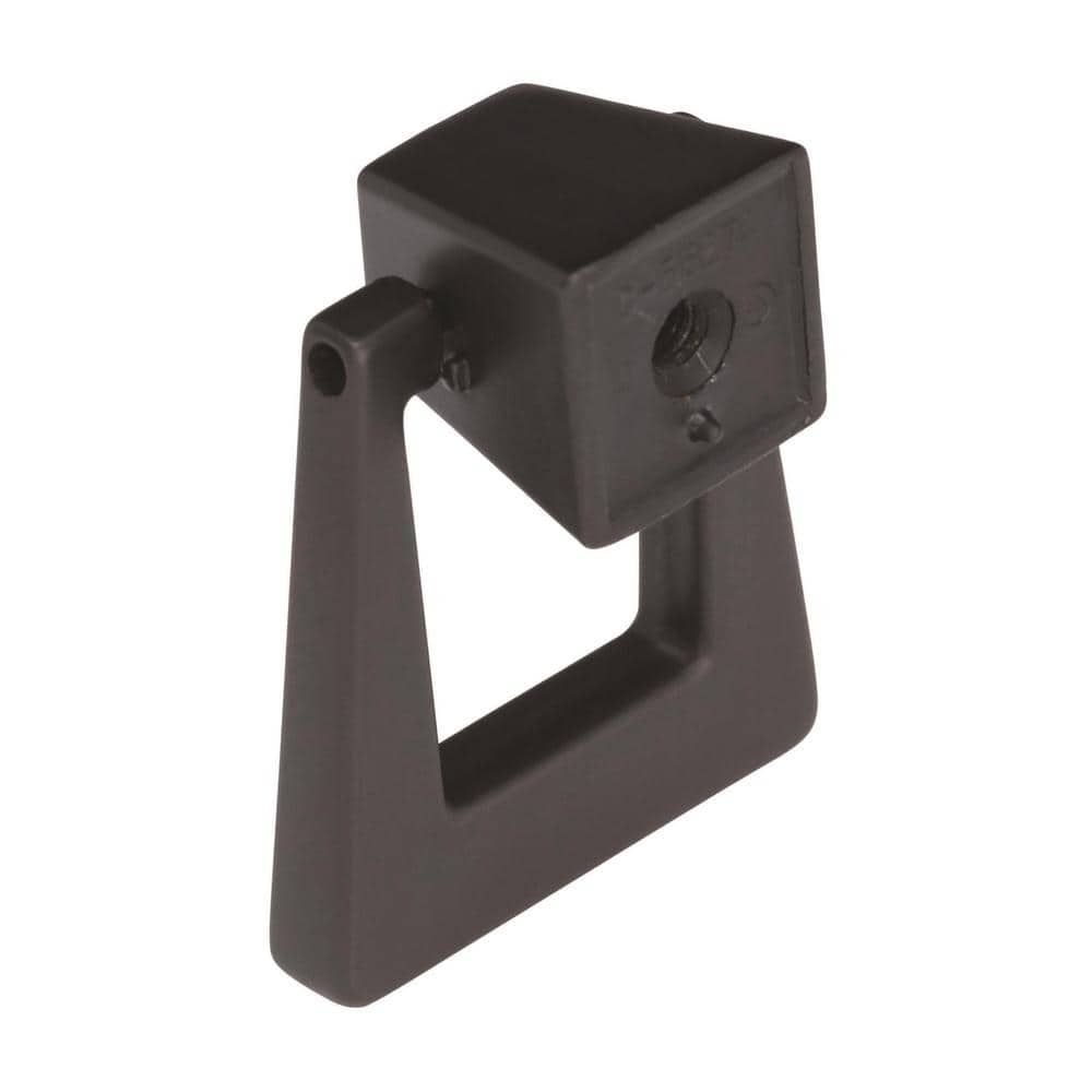 Black Bronze Drop Bail Cabinet Drawer Pull with Mounting Hardware