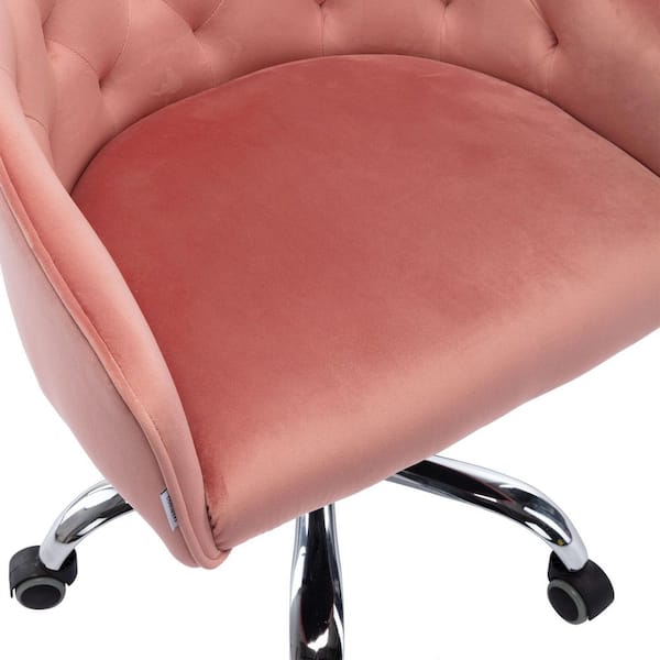 Pink shell best sale swivel chair