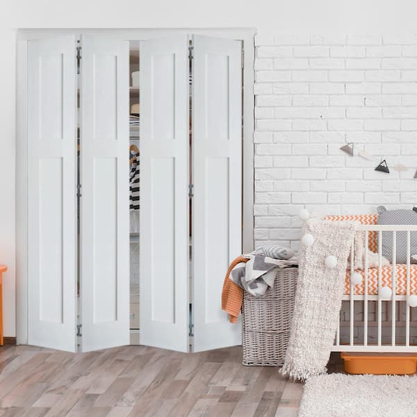 Krosswood Doors 48 in. x 80 in. Craftsman Shaker 2-Panel Solid