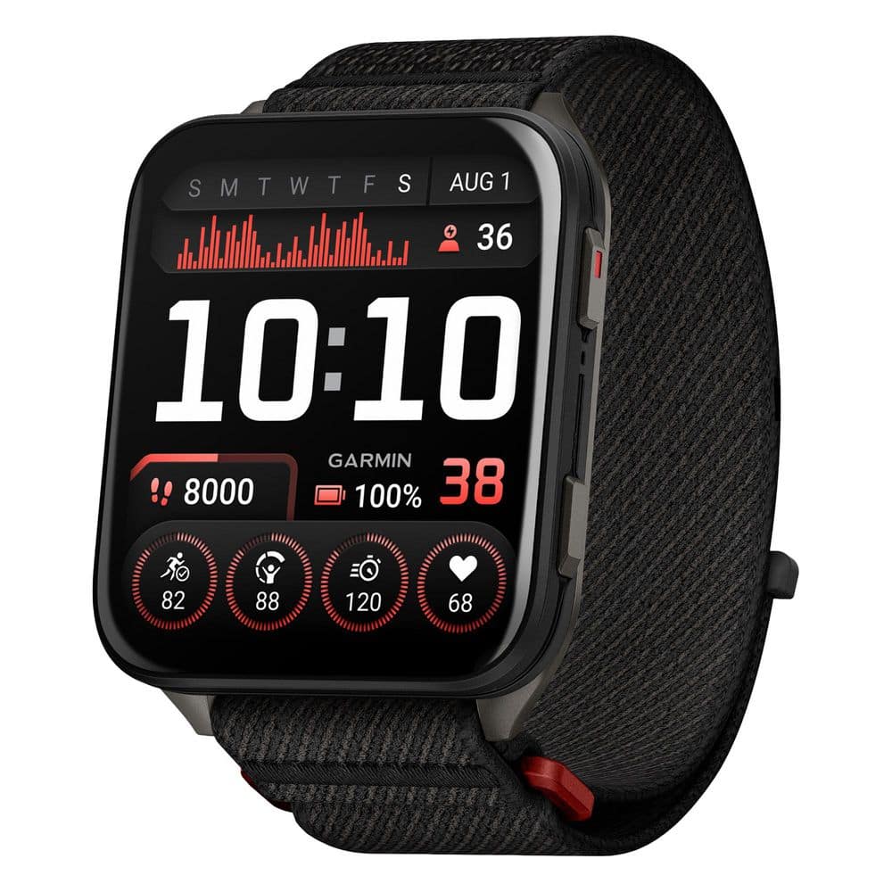 Garmin Venu X1 Fitness GPS Smartwatch in Slate/Black, 1.6 in. x
