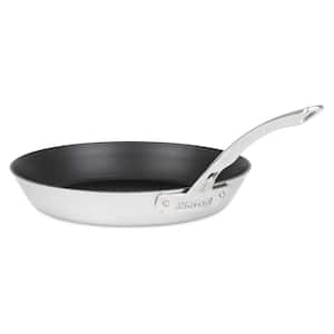 3-Ply Contemporary, Stainless Steel 12 in. Nonstick Fry Pan