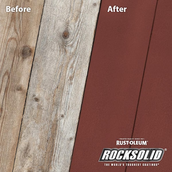 1 gal. Red Rock Exterior 6X Deck Coat