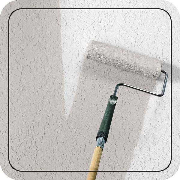 1 Gal. #N140-1A Soft Lilac Satin Enamel Exterior Paint and Primer