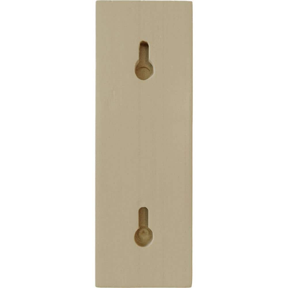 Traditional Rubberwood 7.5" H Shelf Bracket