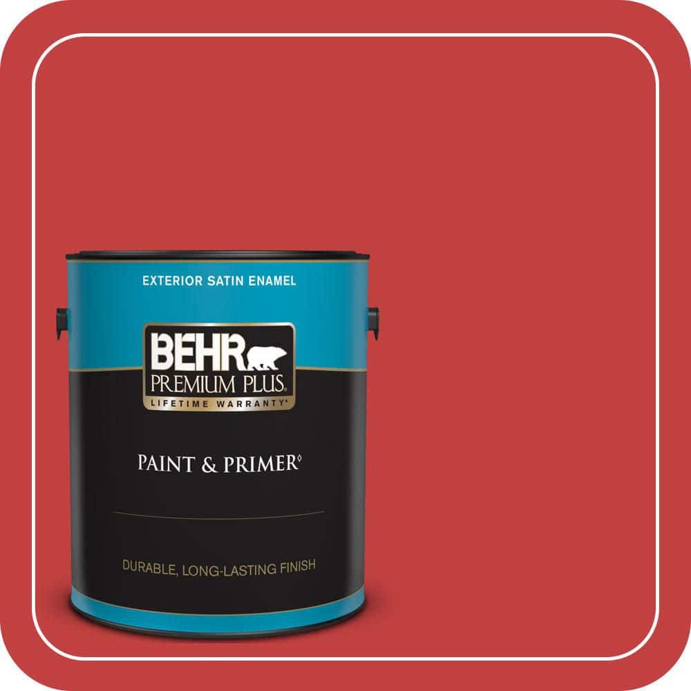 1 gal. #150B-7 Poinsettia Satin Enamel Exterior Paint & Primer price history on PriceWatchPro