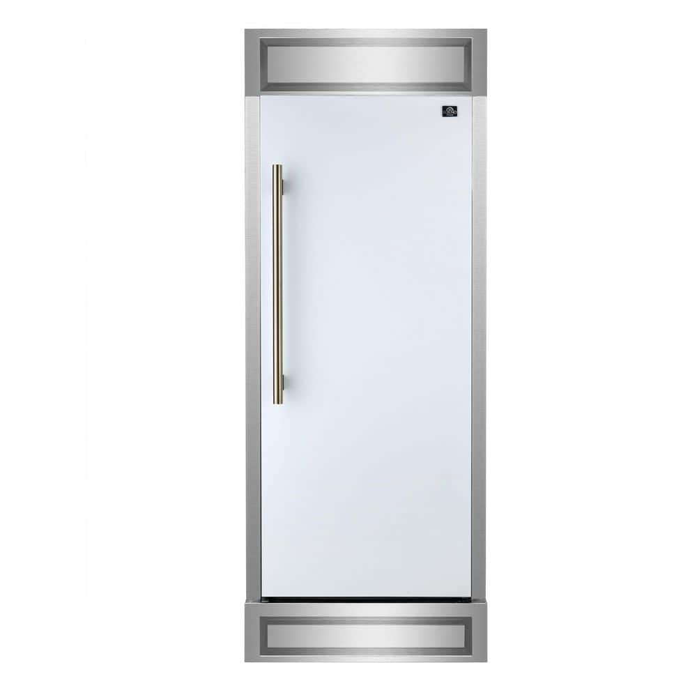 Maderno 28 in. Built-In Convertible Refrigerator, Right Swing, Decorative Grill