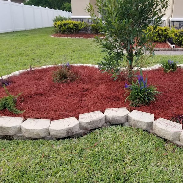 ATENGNES - Natural Longleaf Pine Straw Roll for Landscaping Covers Up to 125 sq. ft.