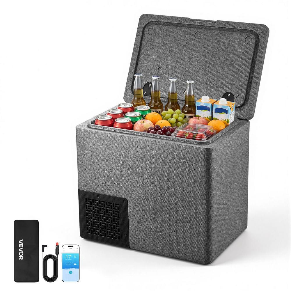 SKYSHALO Refrigerator Capacity 0.7 cu. ft. 21 qt. Car Refrigerator