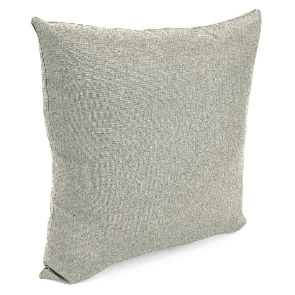 Jordan 18" x 18" Gray Outdoor Throw Pillow Set