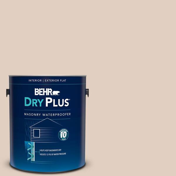 BEHR 1 gal. N2402 Adobe Sand Flat Interior/Exterior Dry