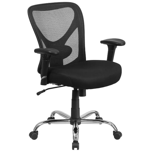 Mesh Swivel Office Chair in Black