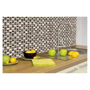 Studio Life Street 12 in. x 12 in. x 8 mm Porcelain and Stone Mosaic Wall Tile