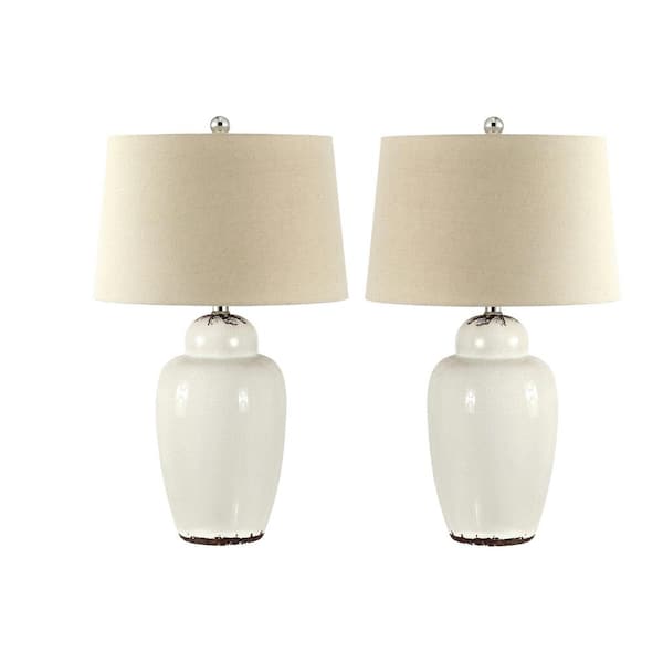 Mae Long Neck Ceramic Table Lamp (set Of 2) - Safavieh : Target