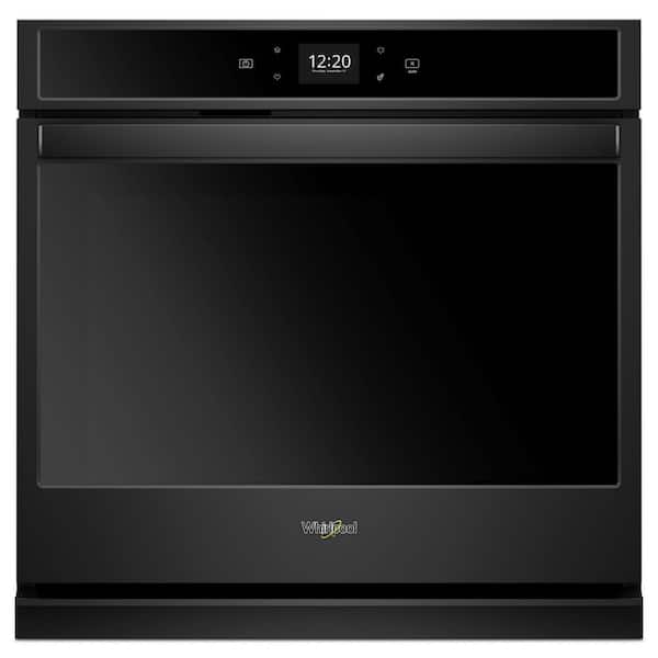 Whirlpool 30 in. Single Electric Wall Oven with Touchscreen in Black