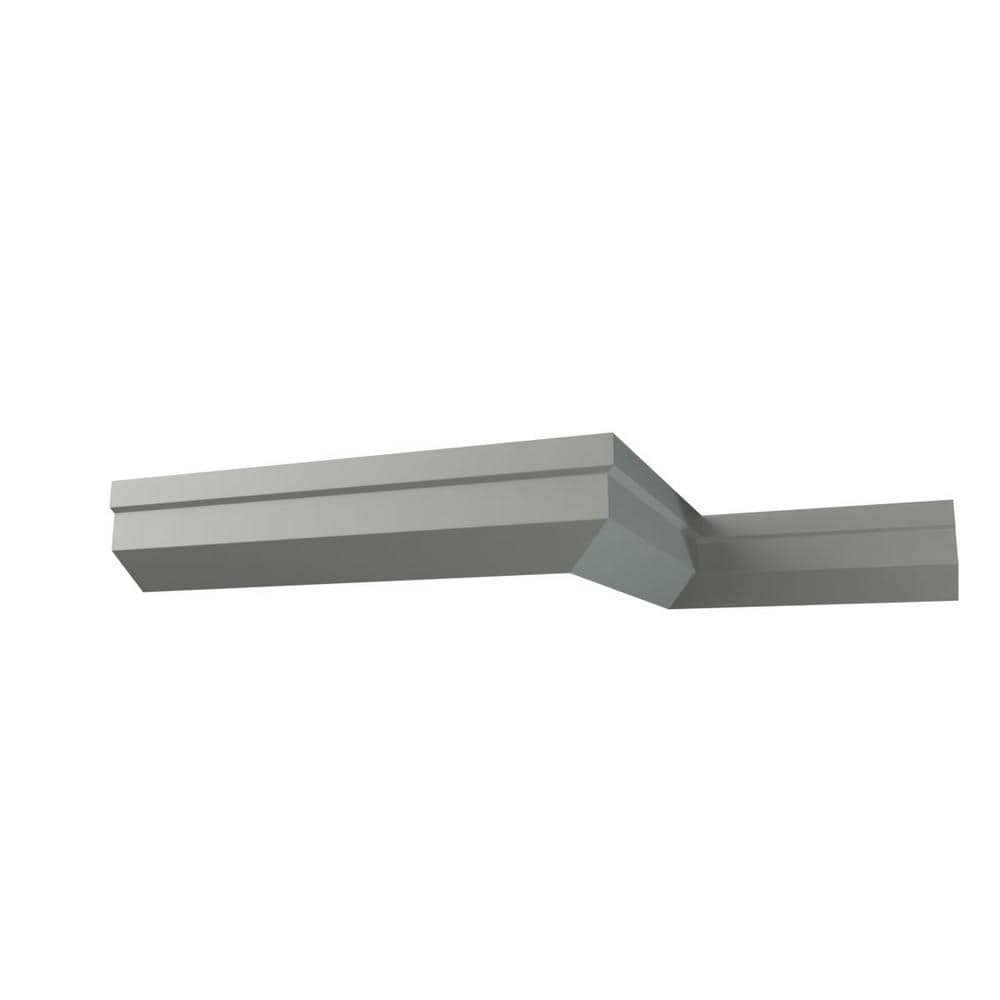 Armando 96 in. Unfinished Polyurethane Crown Moulding