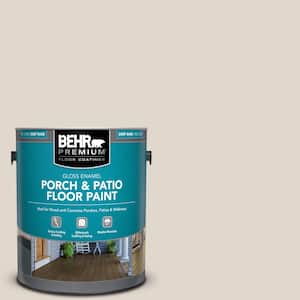 1 gal. #PFC-72 White Cloud Gloss Enamel Interior/Exterior Porch and Patio Floor Paint