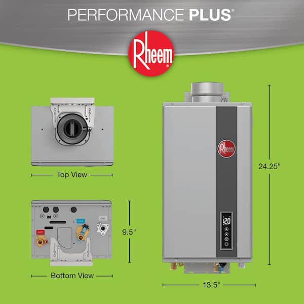 Performance Plus 8.4 GPM Smart Non-Condensing Indoor Liquid Propane Tankless Water Heater