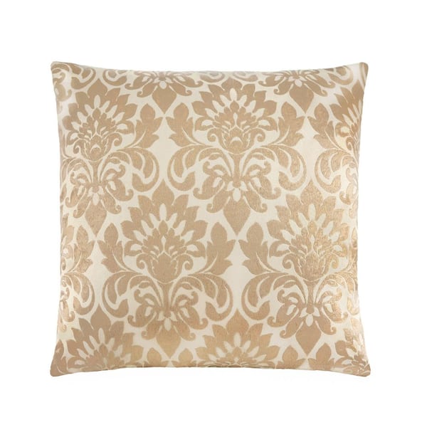 Achim Importing Co Sutton 18 in. Square Throw Pillow - Tan - 1 Pillow