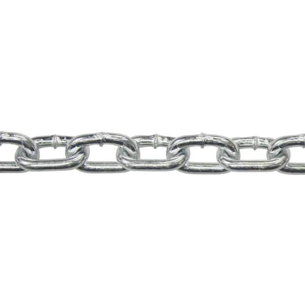 The Mibro Group Coil Chain Straight Link Zinc 2/0 x 98 ft. 519182