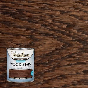1 qt. Dark Walnut Classic Water-Based Interior Wood Stain (2 Pack)