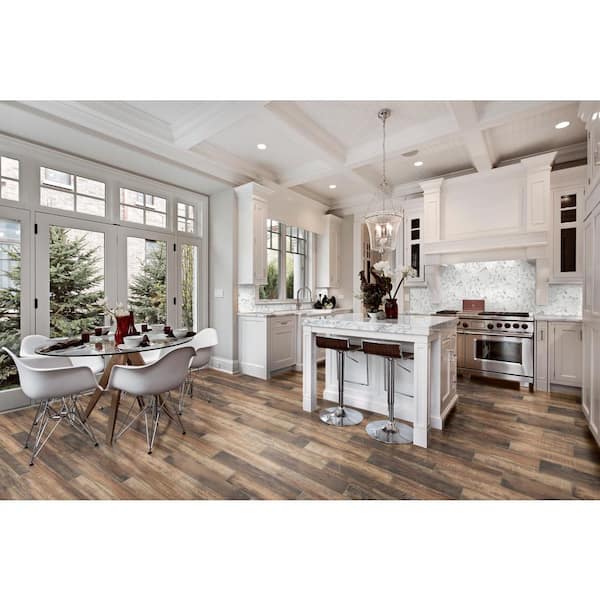 Florida Tile Home Collection Wind River Beige 6 in. x 24 in. Porcelain Floor and Wall Tile (448 sq. ft. / pallet)