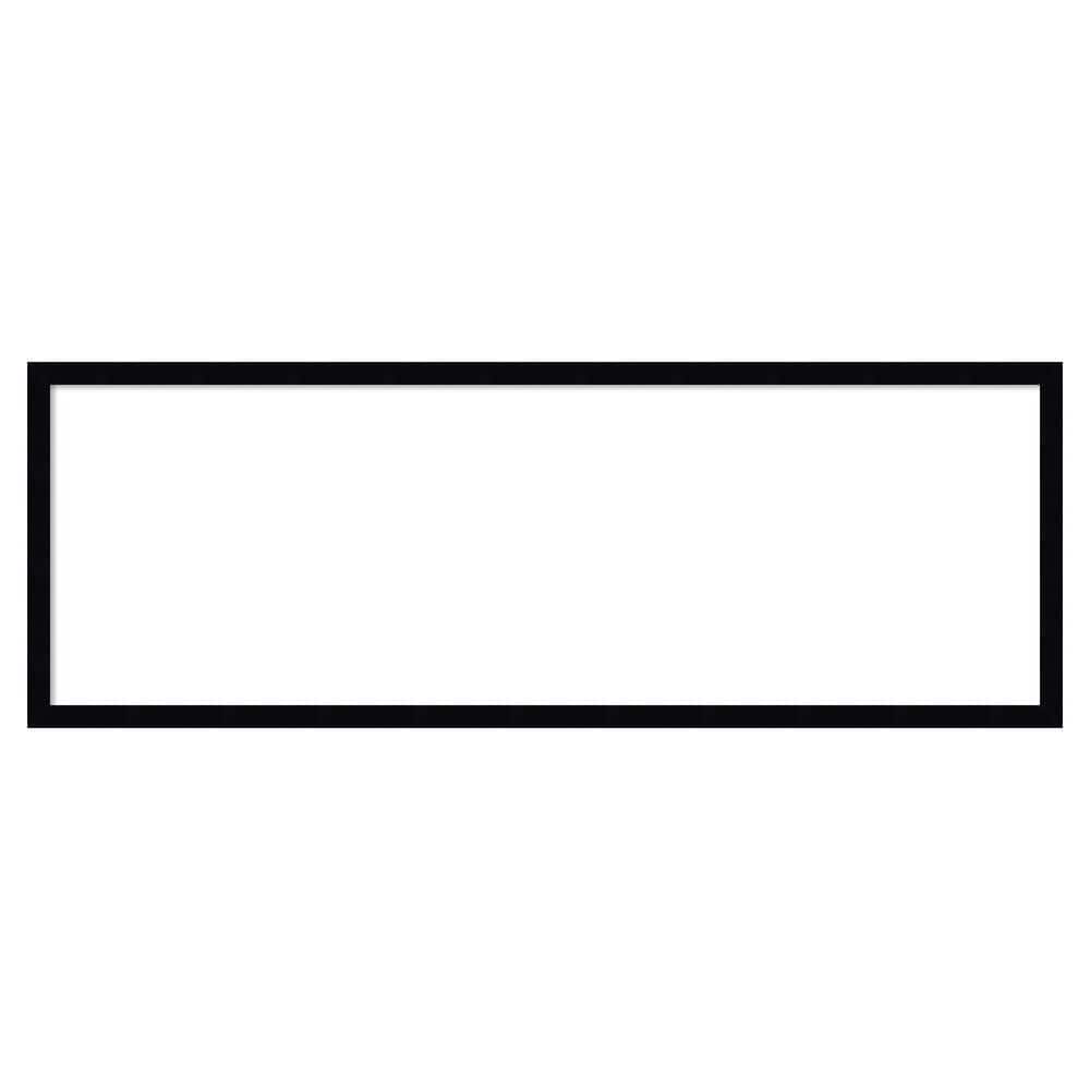 Svelte Noir Black 37 in. x 13 in. Wood Framed Dry Erase Magnetic Memo Board price history on PriceWatchPro