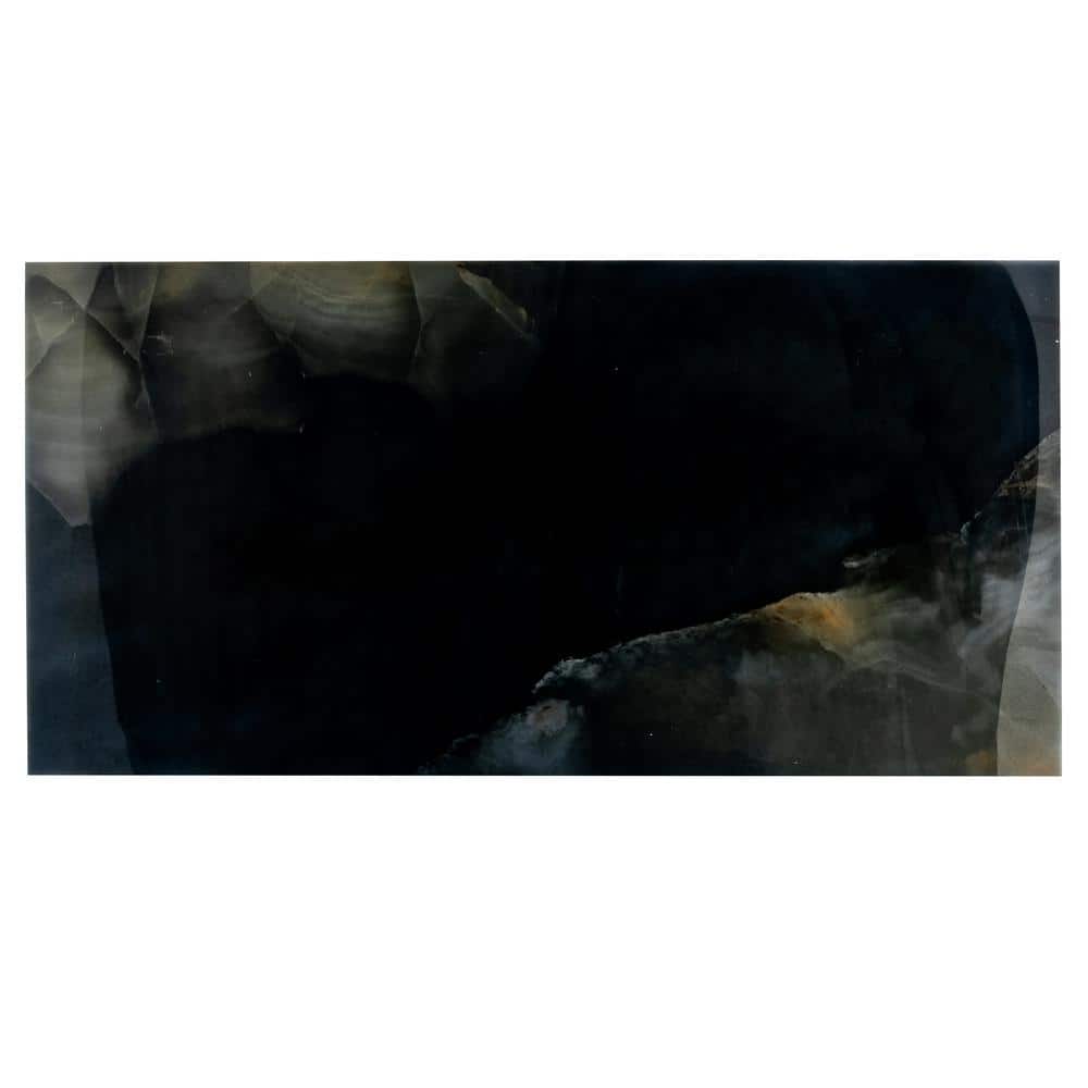 Splendor Black 24 in. x 48 in. Lappato Porcelain Rectangular Wall and Floor Tile (10 Cases/155 sq. ft./Pallet) price history on PriceWatchPro