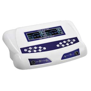 Multifunction Dual User Foot Bath in White Color 8-modes foot bath with time adjustment and Colored LCD screen