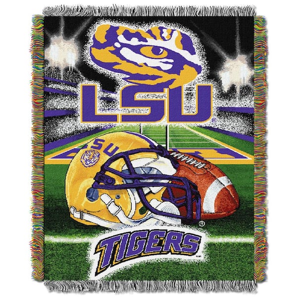 THE NORTHWEST GROUP Louisiana State University Polyester Throw Blanket