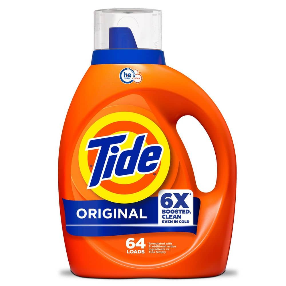 Tide Original Scent Liquid Laundry Detergent, 64-Loads, 84 fl. oz.