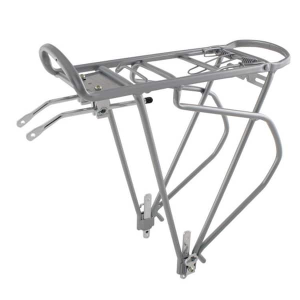 O-Stand Traveler Silver Alloy Bicycle Pannier Rack