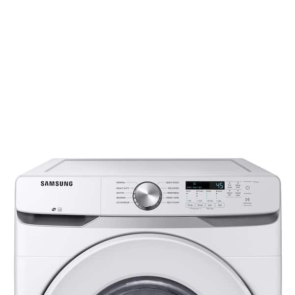 Samsung 4.5 Cu. ft. White Front Load Washer with Vibration Reduction Technology+