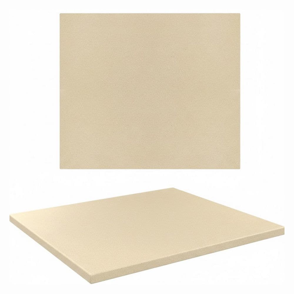 16 in Rectangle Cordierite Natural Finish Pizza Stone for Oven and BBQ Grilling with Even Heat Distribution price history on PriceWatchPro