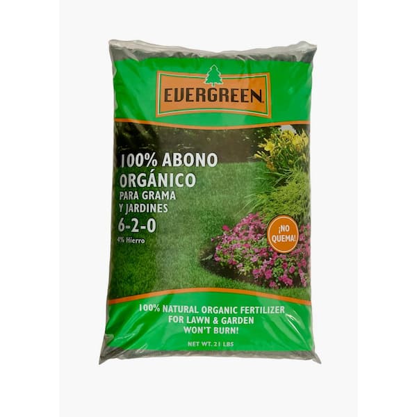 Evergreen 21 lb. Dry Organic Lawn Fertilizer