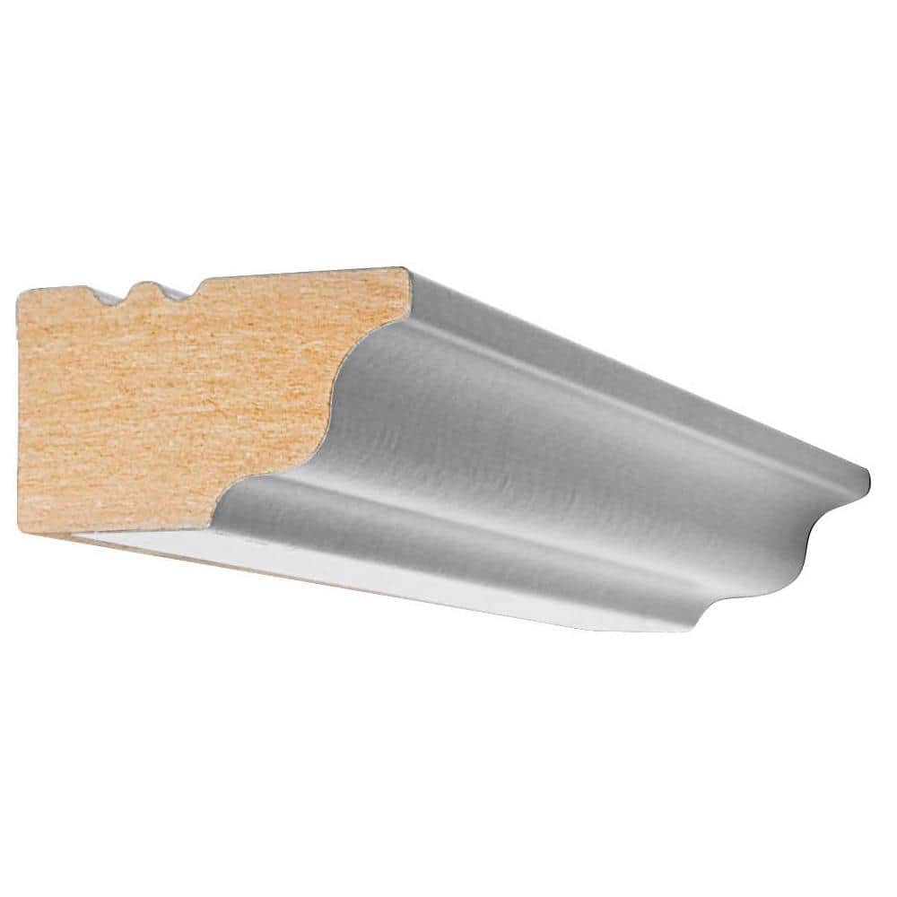 Hampton Bay 4.5 in. x 90 in. Crown Molding in Warm White CMTWW The