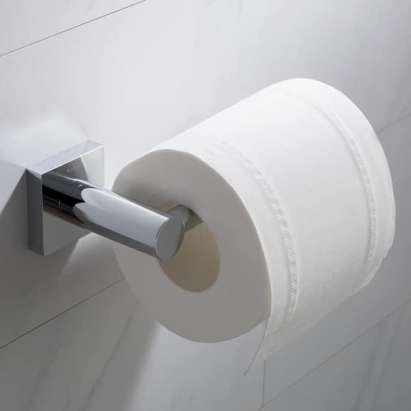 Capri Mega Roll Toilet Paper Holder in Polished Chrome