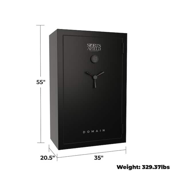 Sports Afield Domain 40-Gun Fireproof Electronic Lock Gun Safe