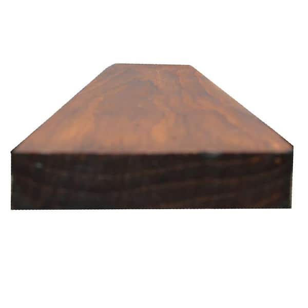 Sunrise Teak, 1 in. x 6 in. x 7 ft. Ultra Natural, Costa Rica Teak Lumber S4S