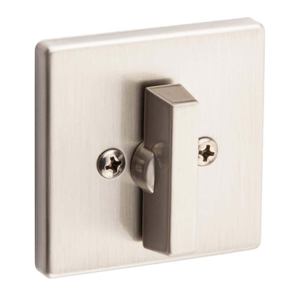 Satin Nickel Single Cylinder Modern Deadbolt Lock