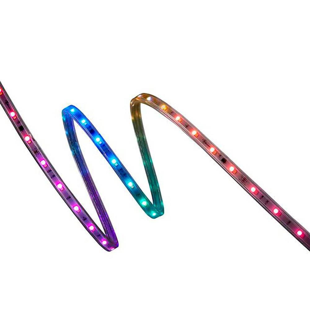EcoSmart 16.4 ft. RGBWIC Dynamic Color Outdoor Strip Light LR1321