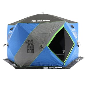 X-600 Thermal - 6-Sided Hub Ice Shelter