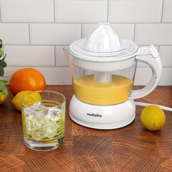 24 oz. Compact Electric Citrus Juicer in White