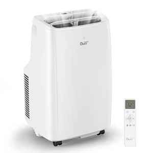 7,000 BTU Portable Air Conditioner Cools 300 Sq. Ft. with Dehumidifier and Remote in White