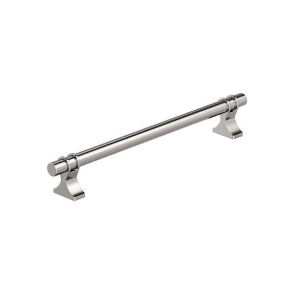 Davenport 7-9/16 in. (192mm) Center-to-Center Polished Nickel Bar Cabinet Pull