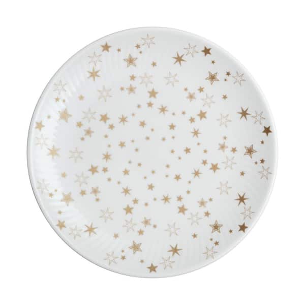 Denby Arc White Stars Small Plate