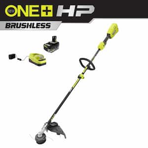 ONE+ HP 18V Brushless 15 in. Attachment Capable String Trimmer with 6.0 Ah Battery and Charger