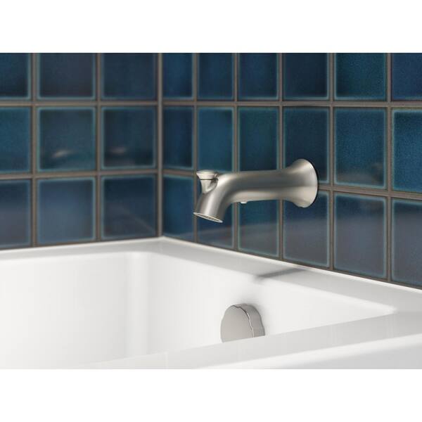KOHLER Simplice 2-Handle Tub and Shower Faucet Trim Kit in Matte Black (Valve Not Included)