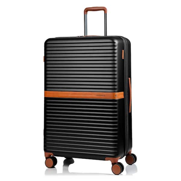 CHAMPS Vintage II 1-Piece Black Hardside Large Check-in Luggage Set